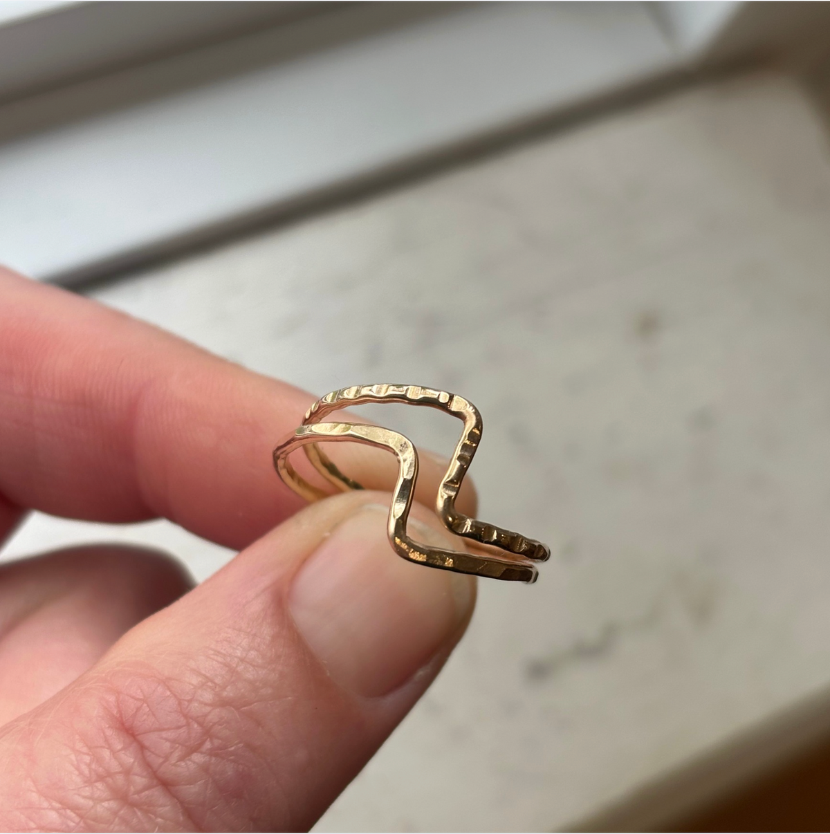 *Only 1 spot left!* ZIG ZAG STACKING RING CLASS / Thursday Nov 12th / 6pm-8pm / Make two zig zag stacking rings