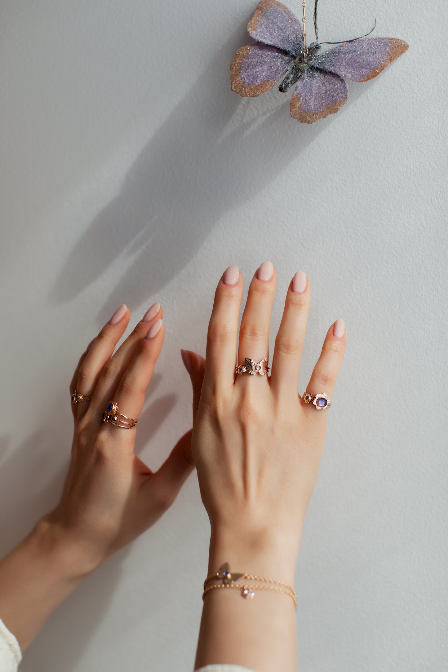 Butterfly Ring - 14k Gold-fill or Sterling Silver