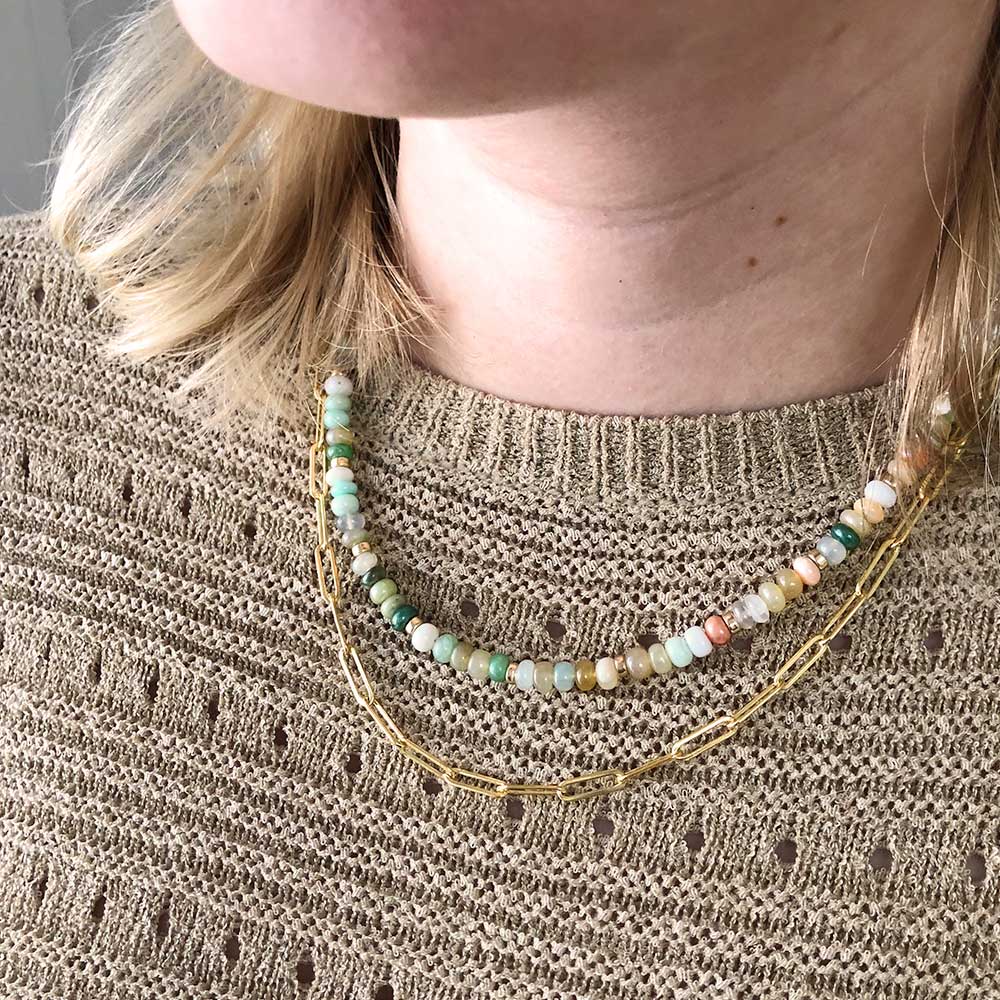 Candy Necklace - Peruvian Opal