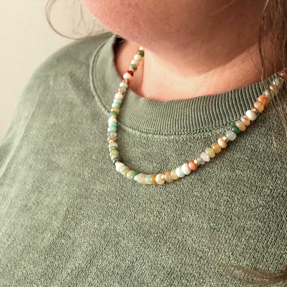 Candy Necklace - Peruvian Opal