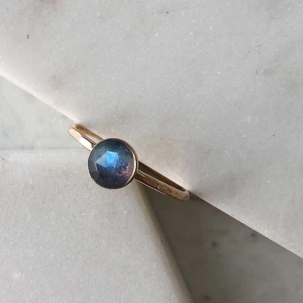 strut jewelry labradorite stacking ring 14k gold fill