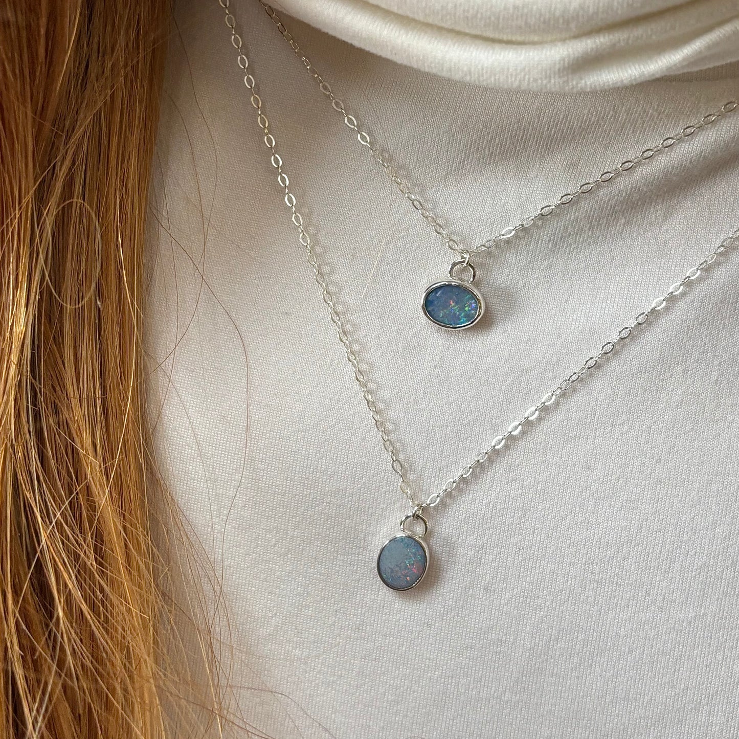 Australian Opal Necklace - Single