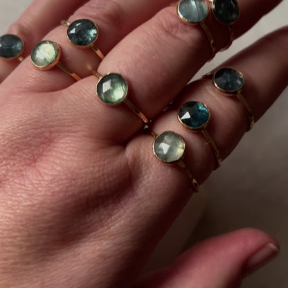 Kyanite Stacking Ring - 14k Gold-fill or Sterling Silver