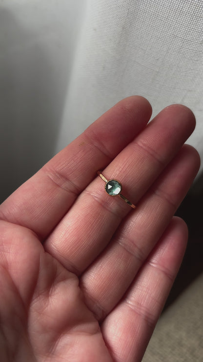 Swiss Blue Topaz Stacking Ring