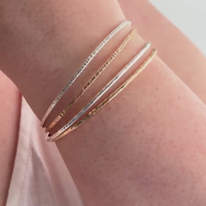Hammered Cuff Bracelet