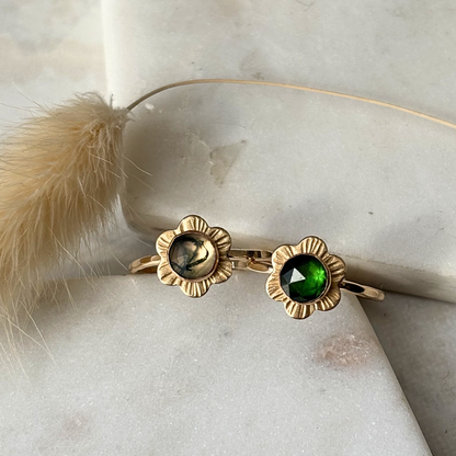 Flower Ring - 14k Gold-fill or Sterling Silver