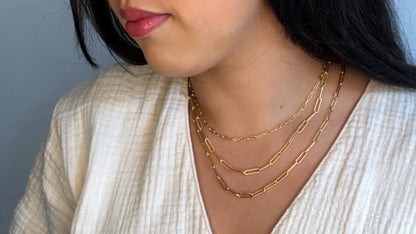 Connection Chain Necklace - Large Flat Link