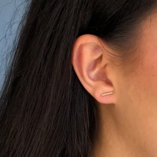 strut jewelry stick studs 14k gold fill