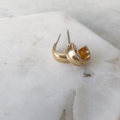 strut jewelry olivia hoops