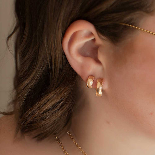 strut jewelry olivia hoops