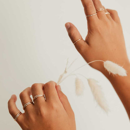 Gold-fill Stacking Ring